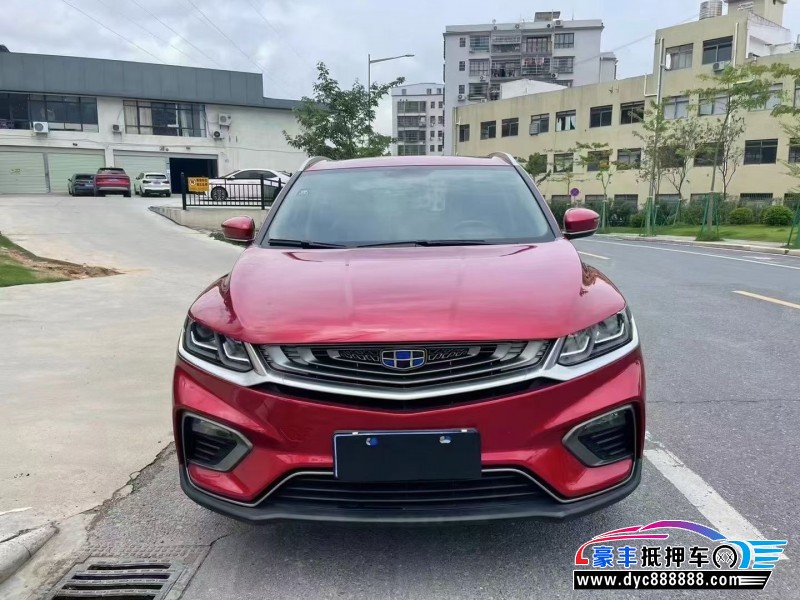 19年吉利缤越轿车抵押车出售