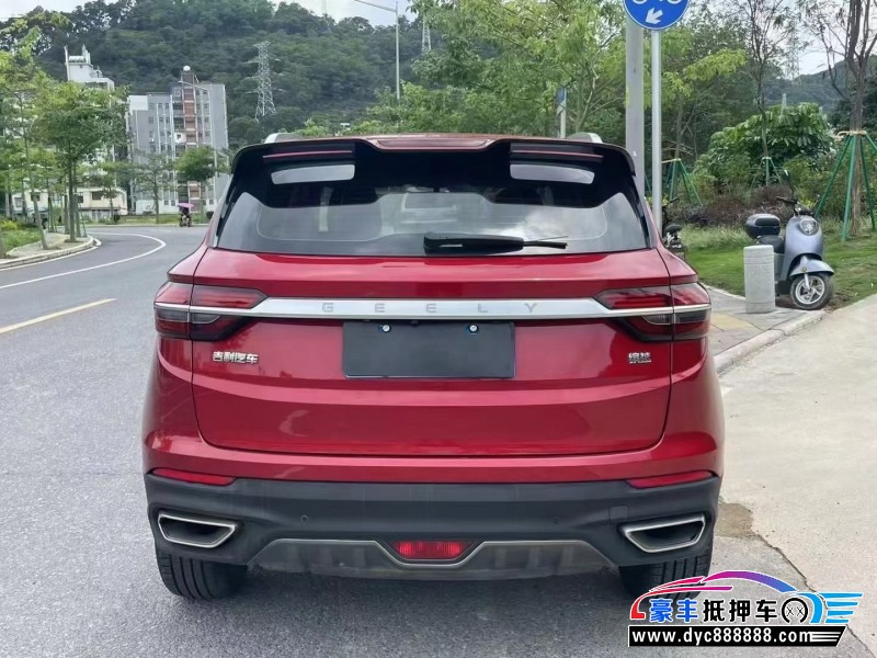 19年吉利缤越轿车抵押车出售