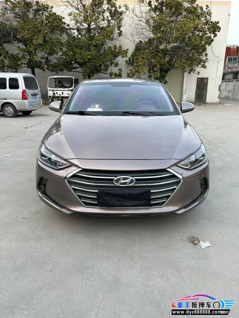 18年现代领动轿车抵押车出售