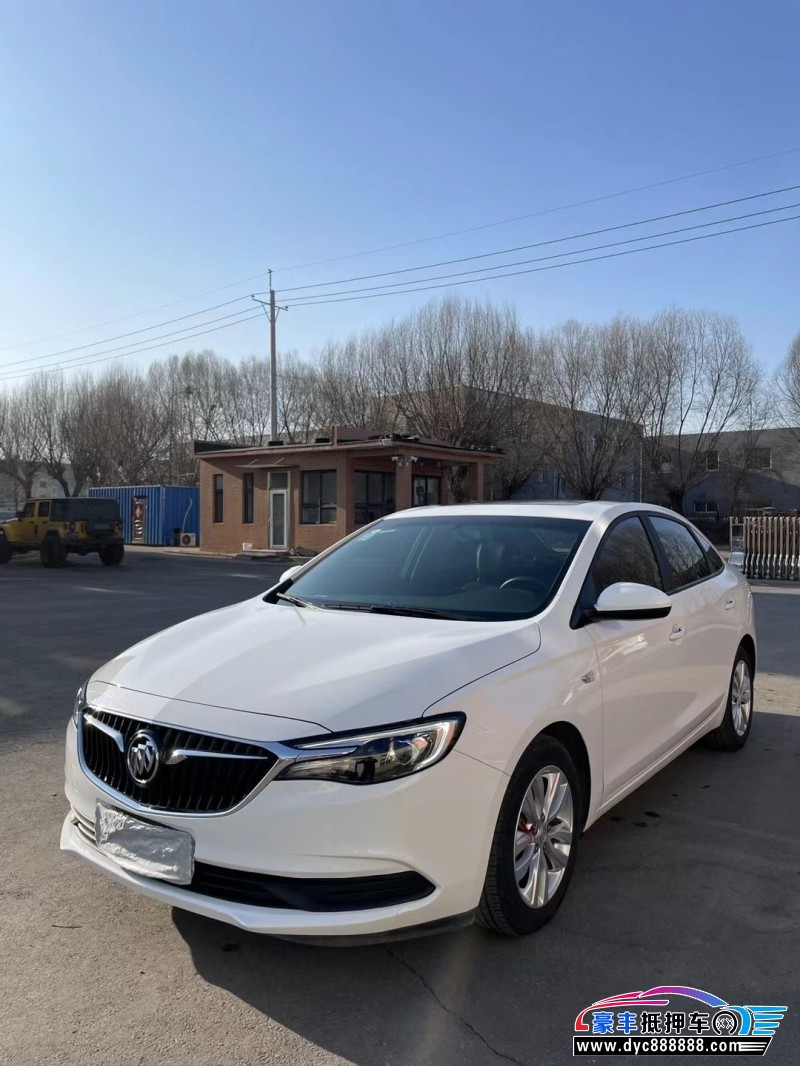 21年别克英朗轿车抵押车出售