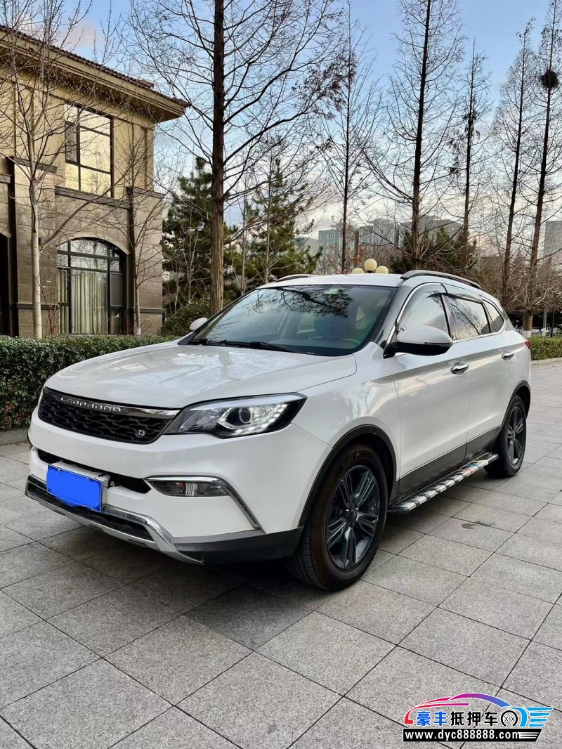 17年猎豹汽车CS10SUV抵押车出售