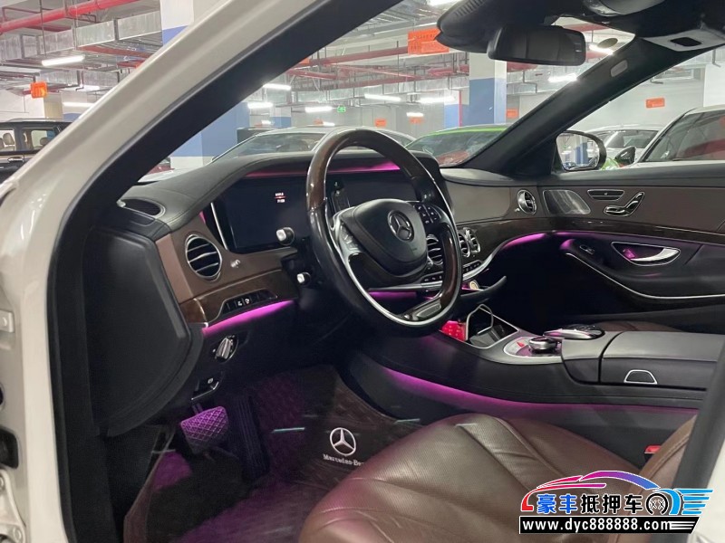 17年奔驰S轿车抵押车出售