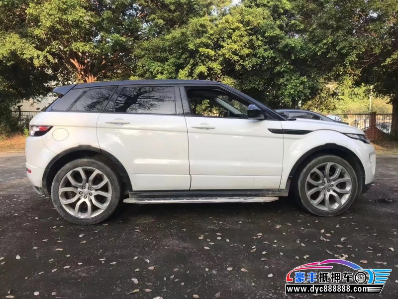 14年路虎揽胜极光轿车抵押车出售