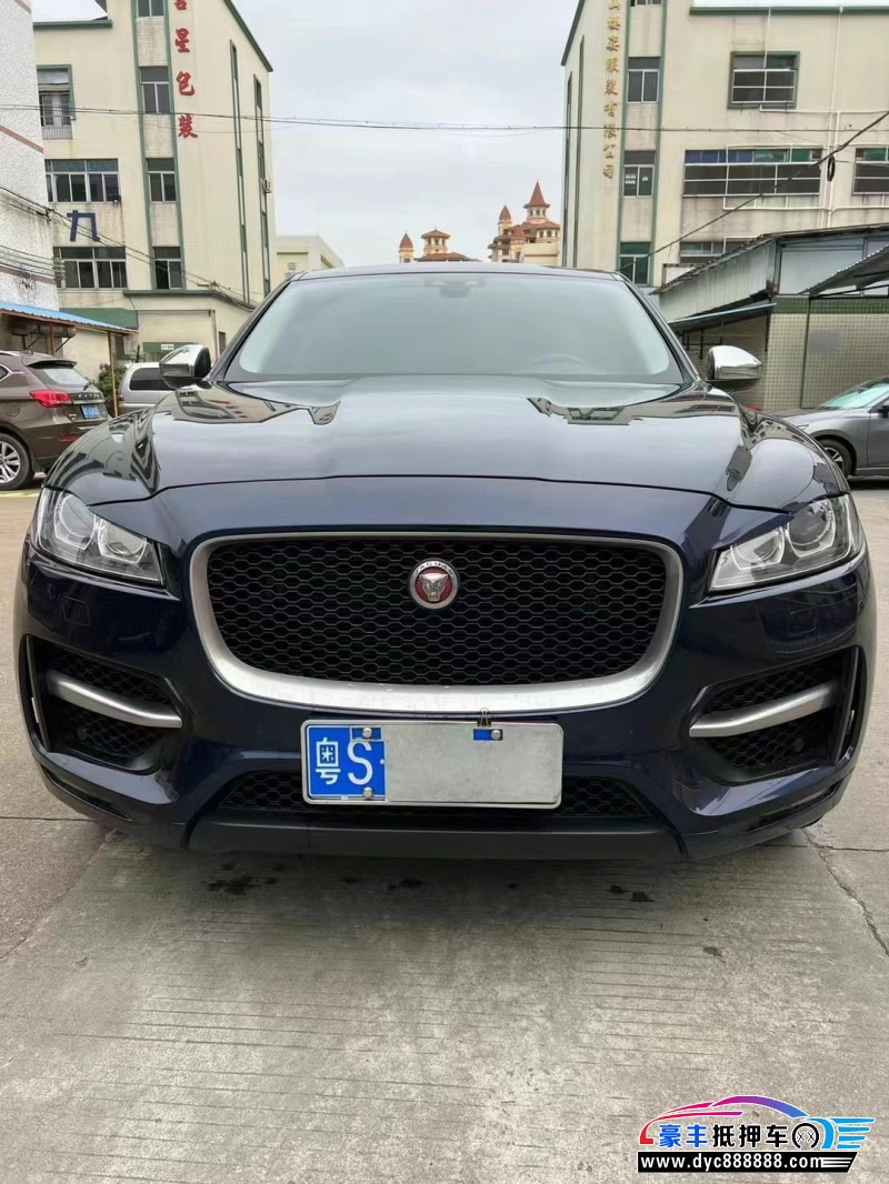 20年捷豹F-PACE轿车抵押车出售