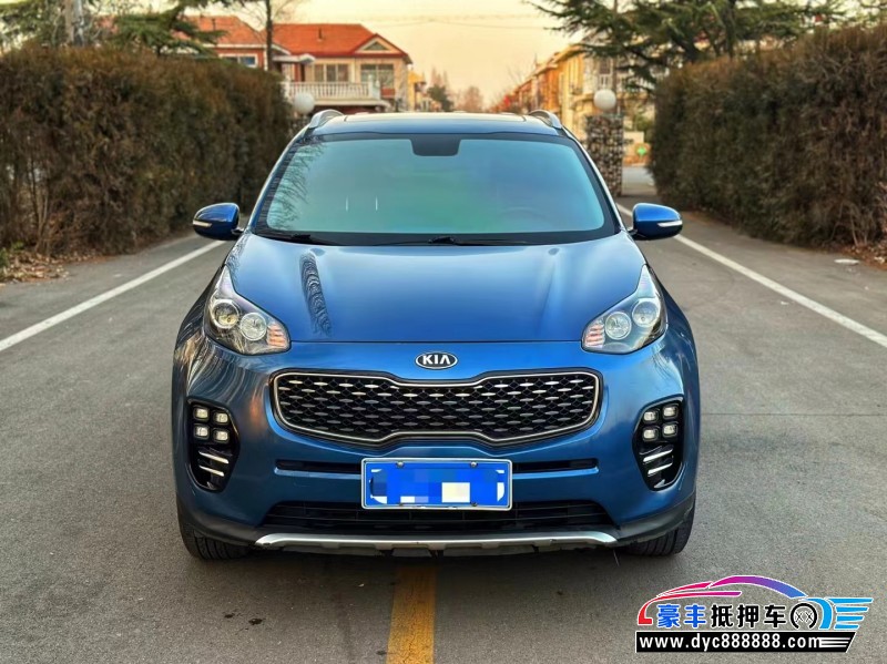 17年起亚KX5轿车抵押车出售