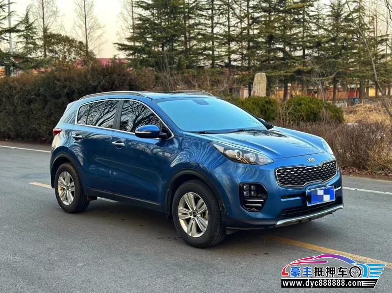 17年起亚KX5轿车抵押车出售