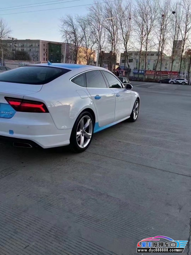 16年奥迪A7轿车抵押车出售