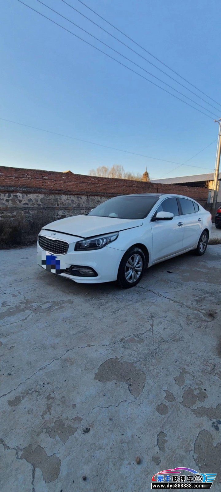 15年起亚K4轿车抵押车出售