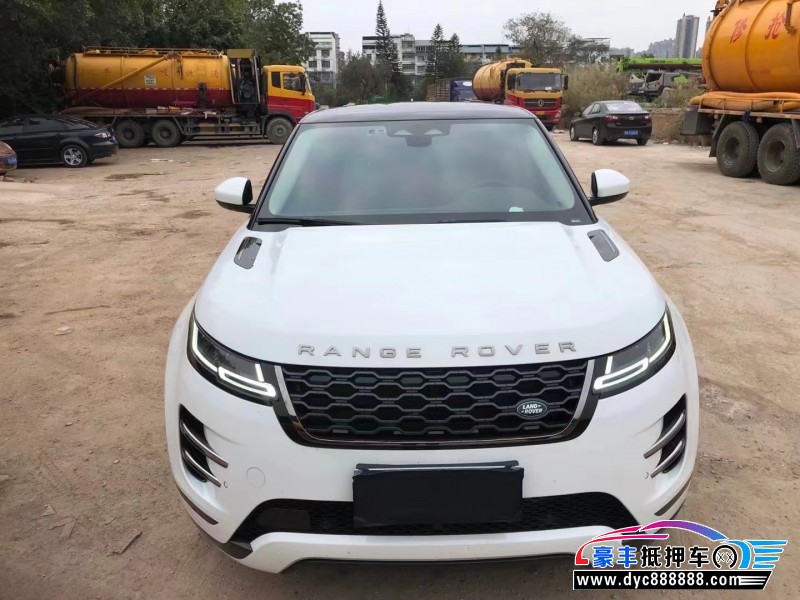 21年路虎揽胜极光轿车抵押车出售