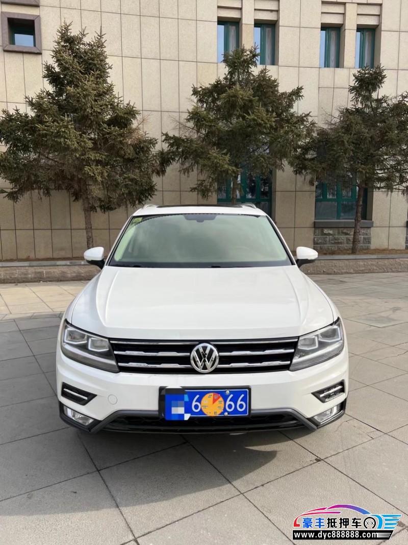 18年大众途观轿车抵押车出售