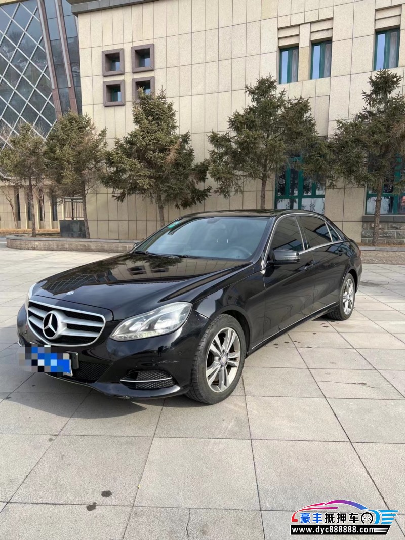 14年奔驰E轿车抵押车出售