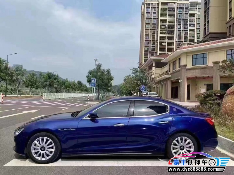 17年玛莎拉蒂Ghibli轿车抵押车出售