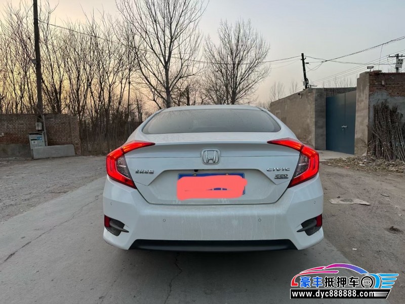 21年本田思域轿车抵押车出售