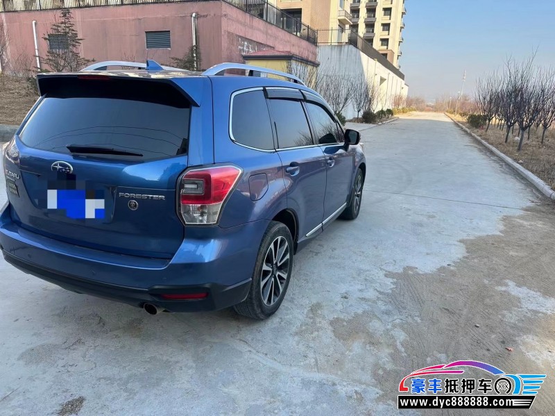 16年斯巴鲁森林人轿车抵押车出售