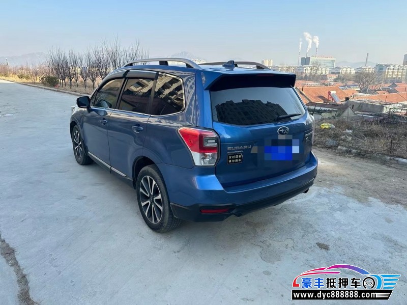 16年斯巴鲁森林人轿车抵押车出售