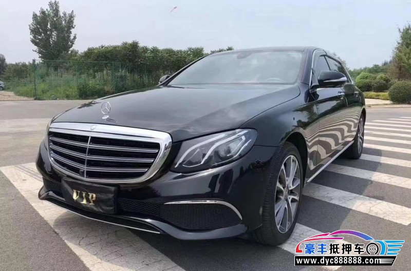 19年奔驰E轿车抵押车出售