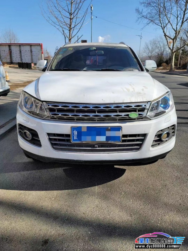 17年众泰T600轿车抵押车出售