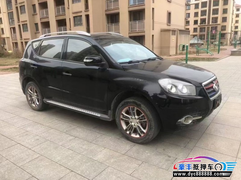 15年吉利GX7轿车抵押车出售