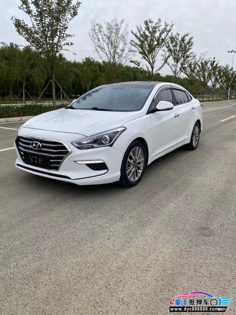 19年现代名图轿车抵押车出售