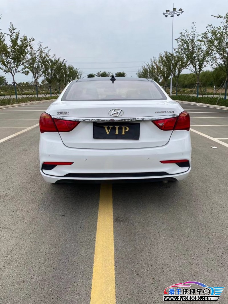 19年现代名图轿车抵押车出售