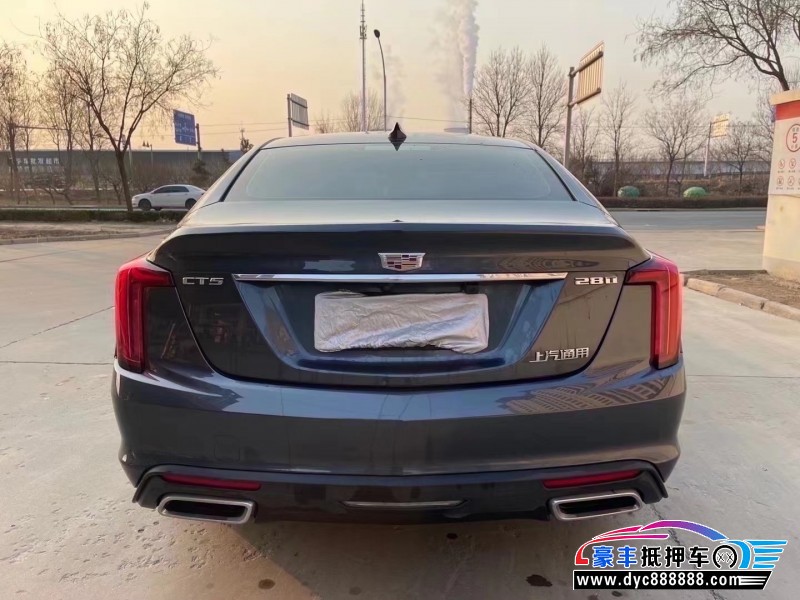 22年凯迪拉克CT5轿车抵押车出售