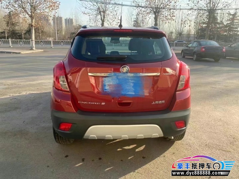 14年别克昂科拉轿车抵押车出售