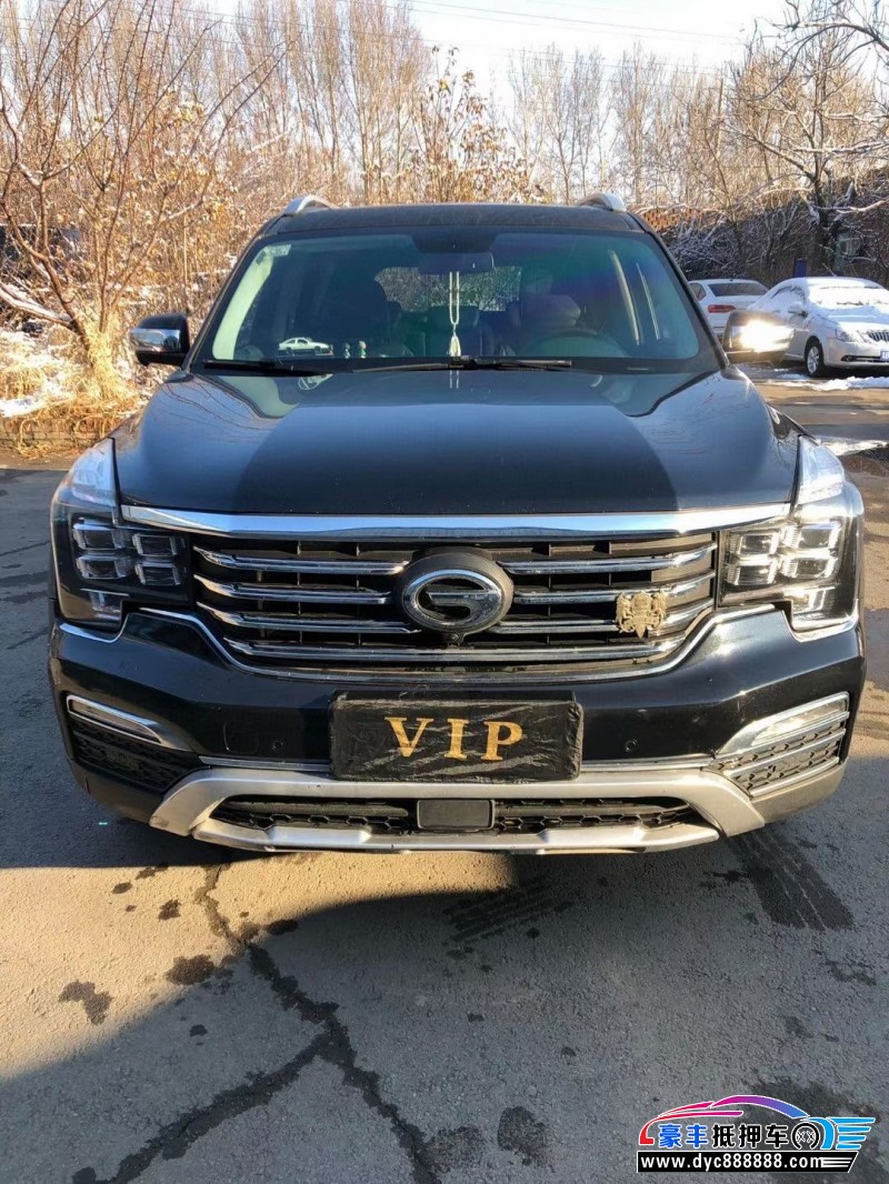 17年传祺GS8轿车抵押车出售