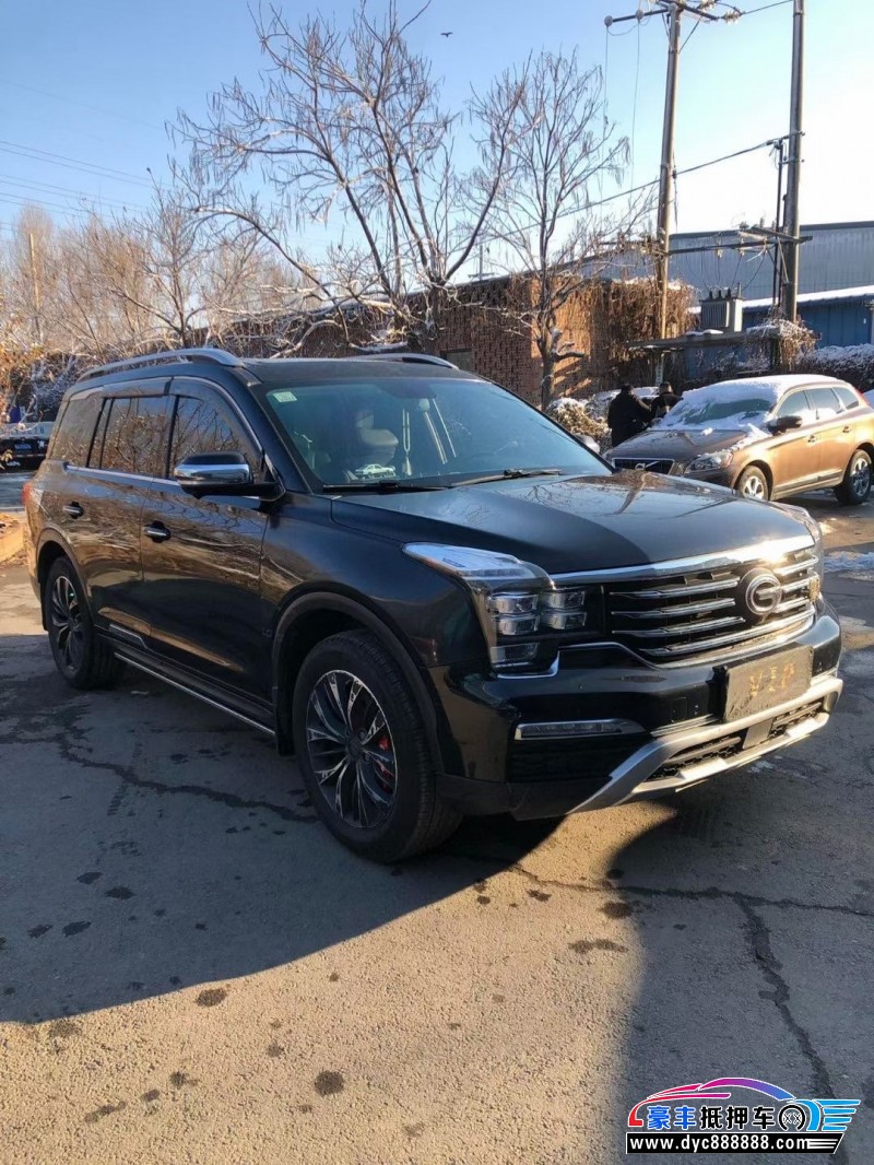 17年传祺GS8轿车抵押车出售