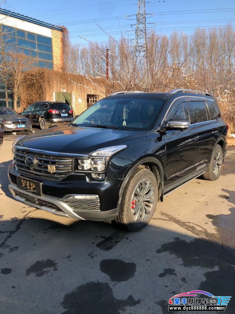 17年传祺GS8轿车抵押车出售