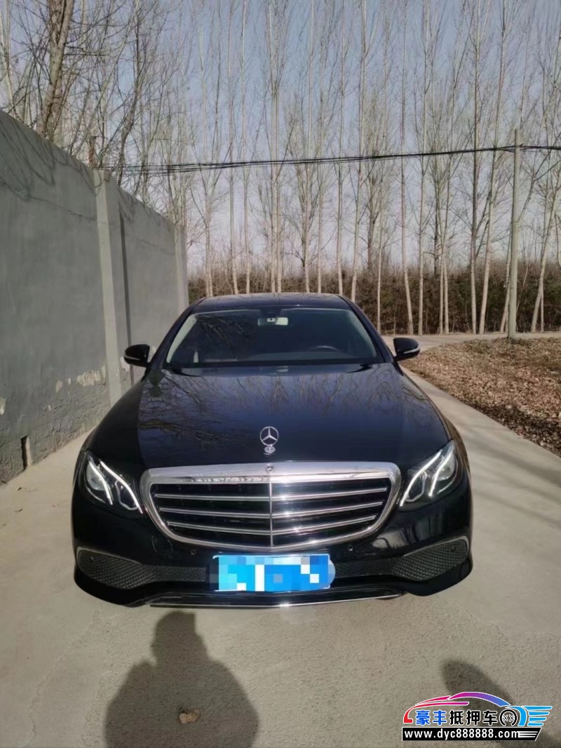 19年奔驰E轿车抵押车出售