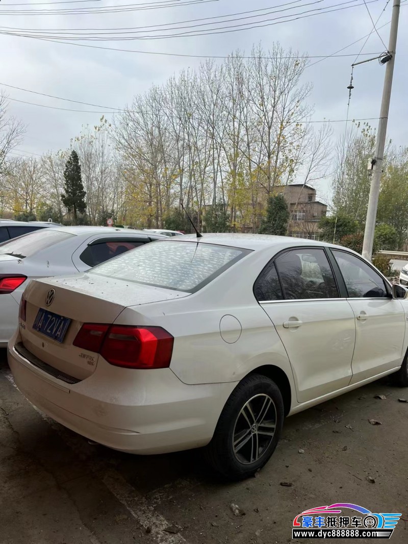 16年大众捷达轿车抵押车出售