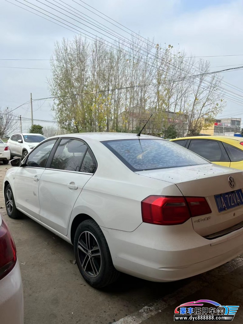 16年大众捷达轿车抵押车出售