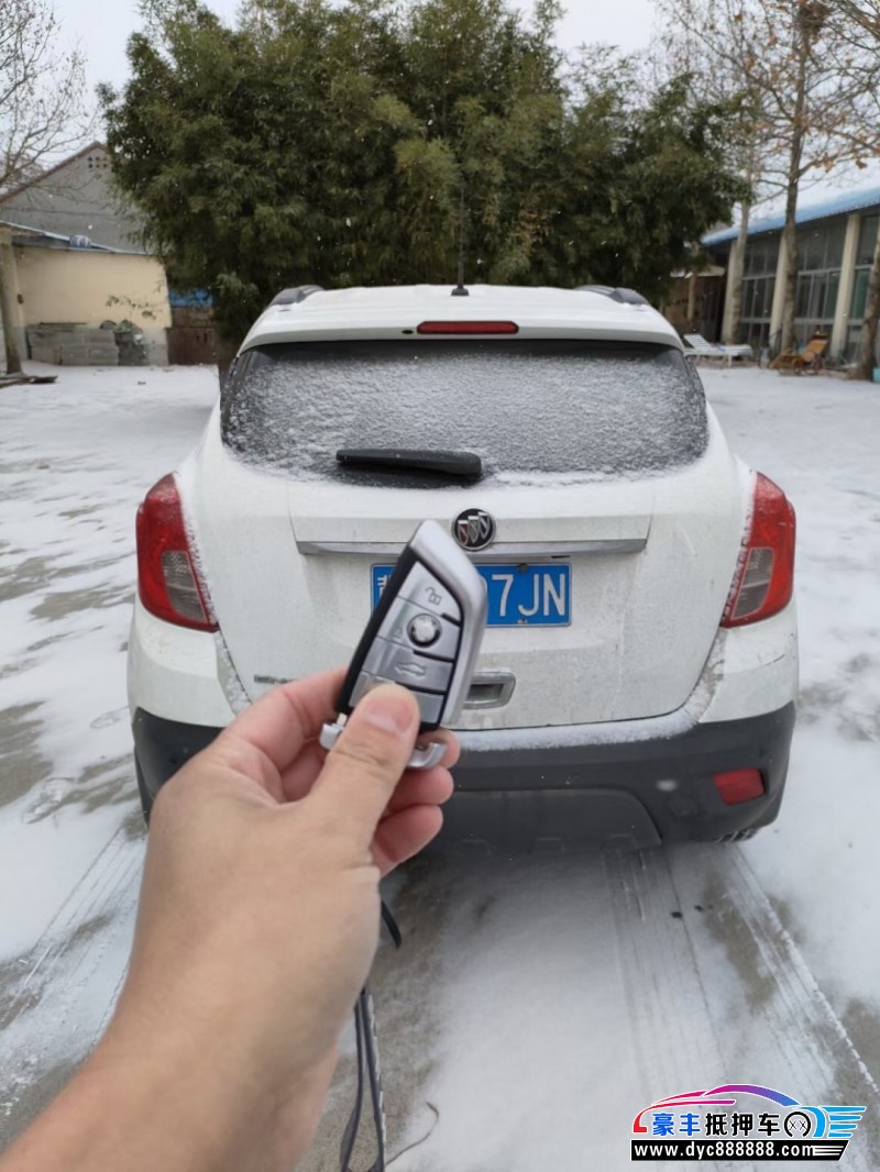 13年别克昂科拉轿车抵押车出售