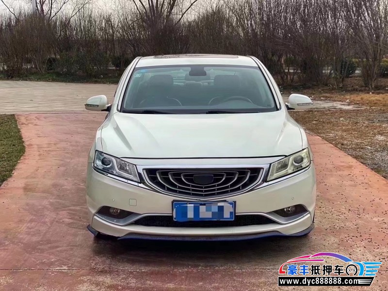 16年吉利博瑞轿车抵押车出售