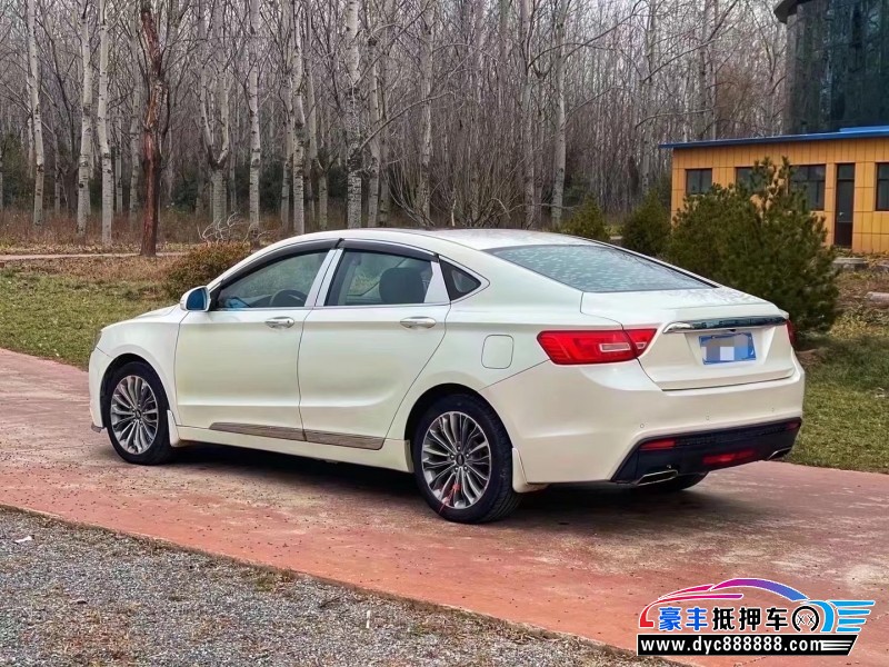 16年吉利博瑞轿车抵押车出售