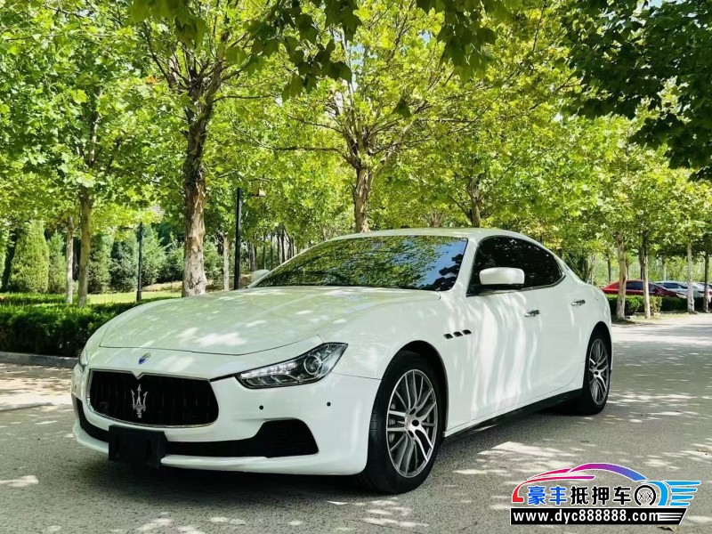 16年玛莎拉蒂Ghibli轿车抵押车出售