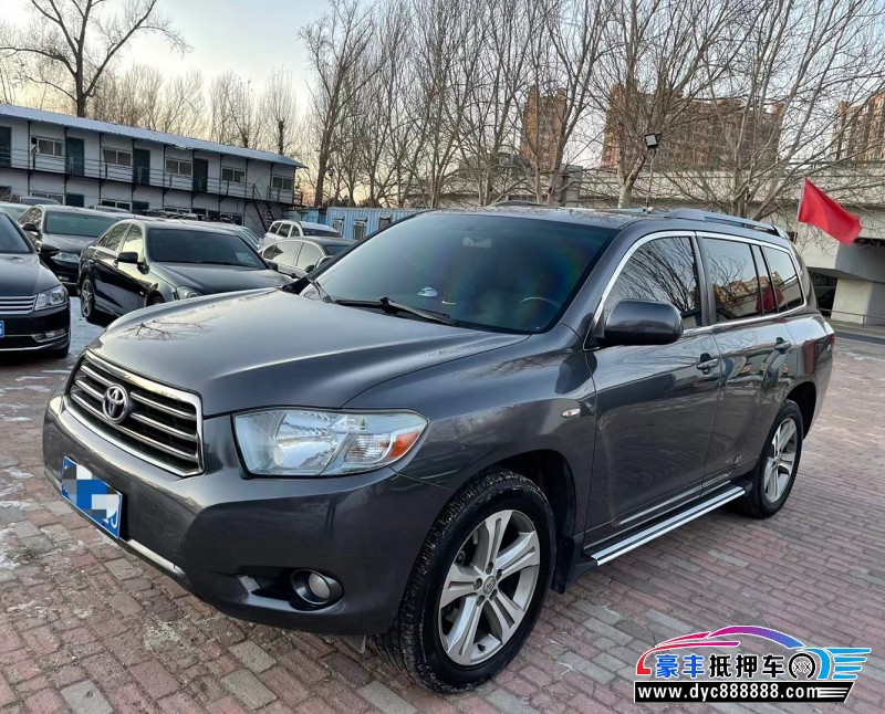 13年丰田汉兰达轿车抵押车出售