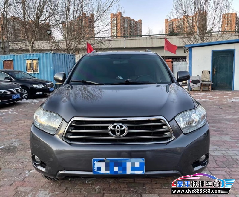 13年丰田汉兰达轿车抵押车出售