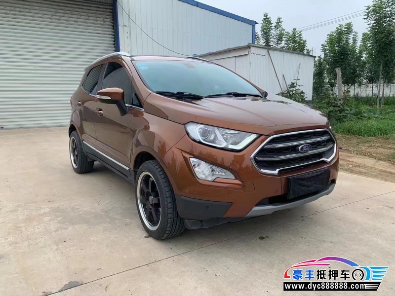 19年福特翼搏轿车抵押车出售