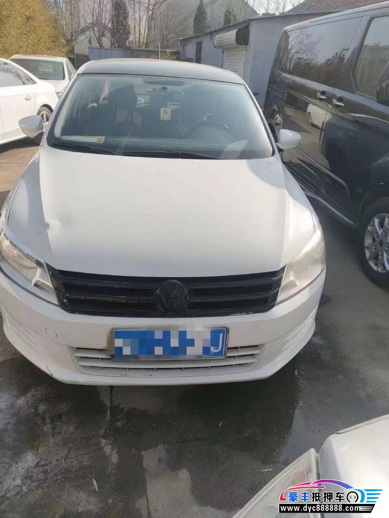 14年大众桑塔纳轿车抵押车出售