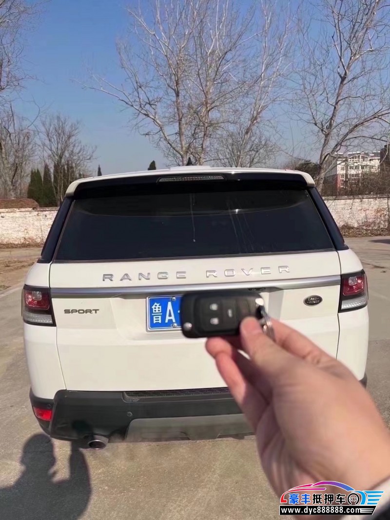 17年路虎揽胜运动SUV抵押车出售