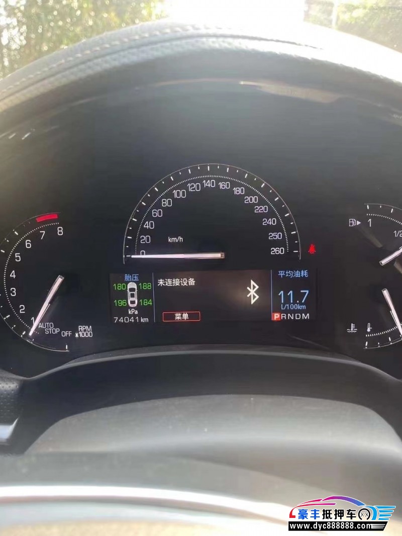 18年凯迪拉克XTS轿车抵押车出售