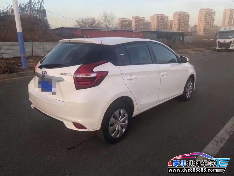 18年丰田YARiS L 致炫轿车抵押车出售