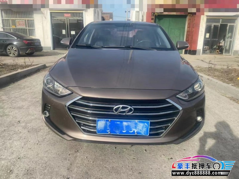 16年现代领动轿车抵押车出售