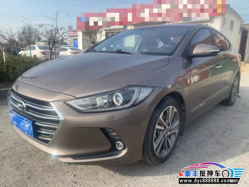 16年现代领动轿车抵押车出售