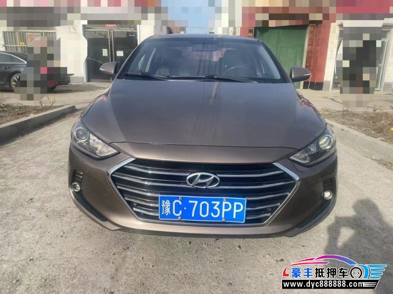 16年现代领动轿车抵押车出售