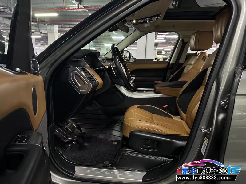 18年路虎揽胜运动轿车抵押车出售