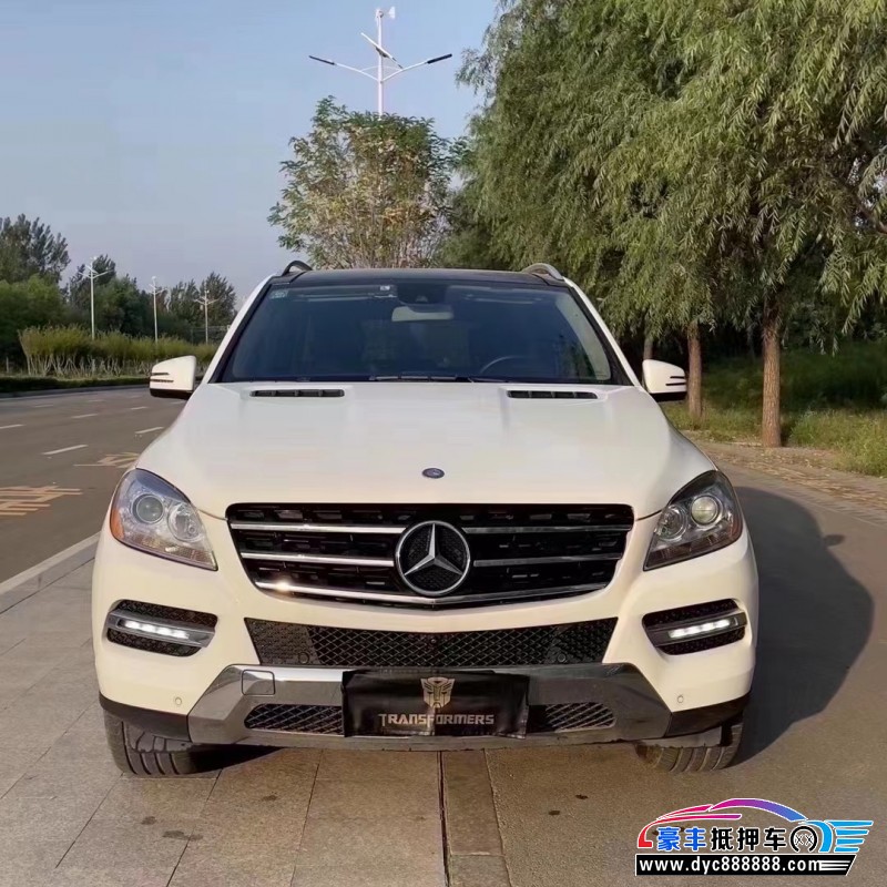 15年奔驰ML轿车抵押车出售