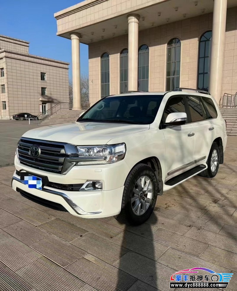 18年丰田兰德酷路泽SUV抵押车出售