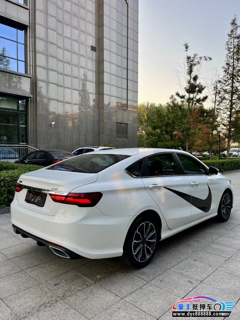 21年吉利缤瑞轿车抵押车出售